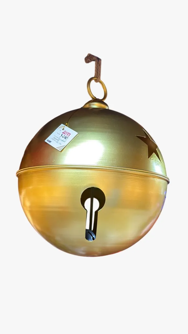 CASCABEL METALICO DORADO
