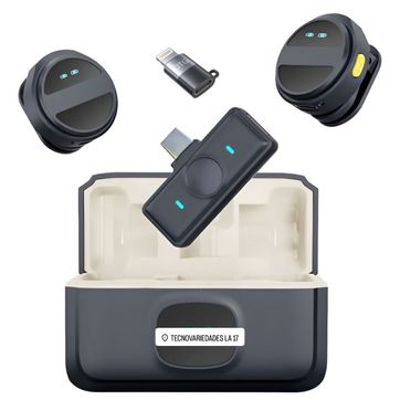 Imagen del producto MICROFONO DE SOLAPA INALAMBRICO - 