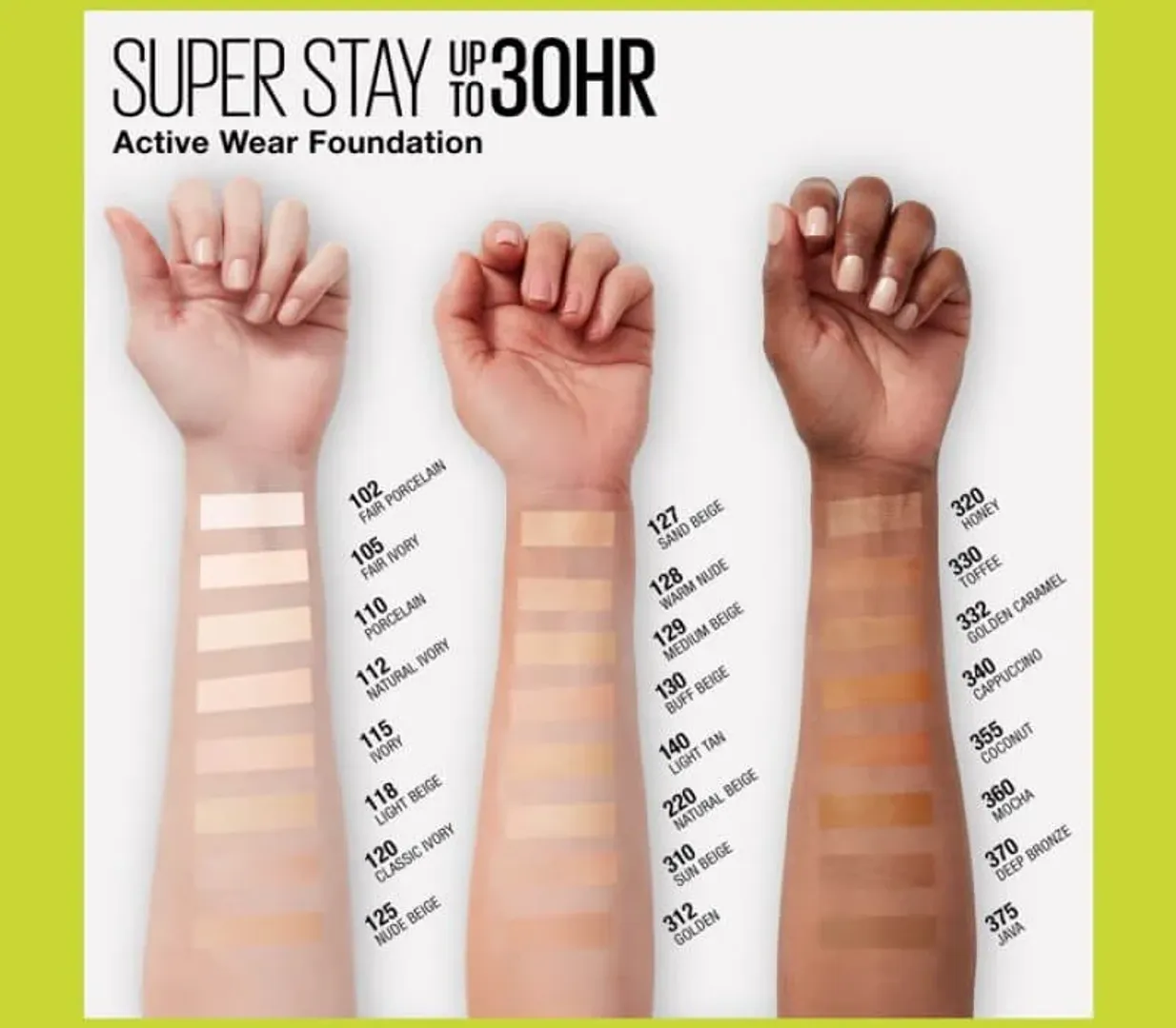 BASE SUPERSTAY MAYBELLINE