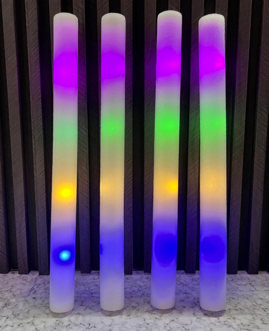 bara de espuma luz led 