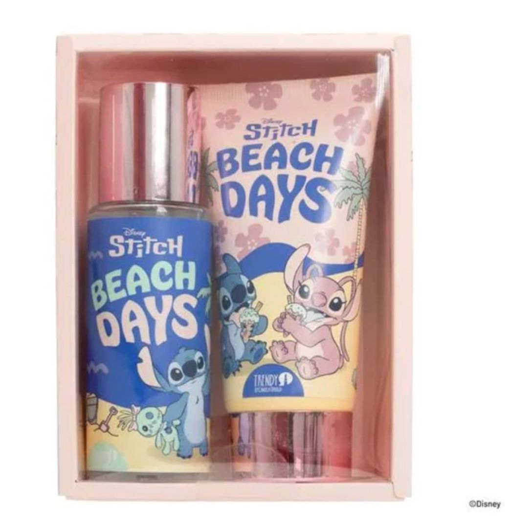 Kit Corporal Stitch Splash Y Crema Trendy