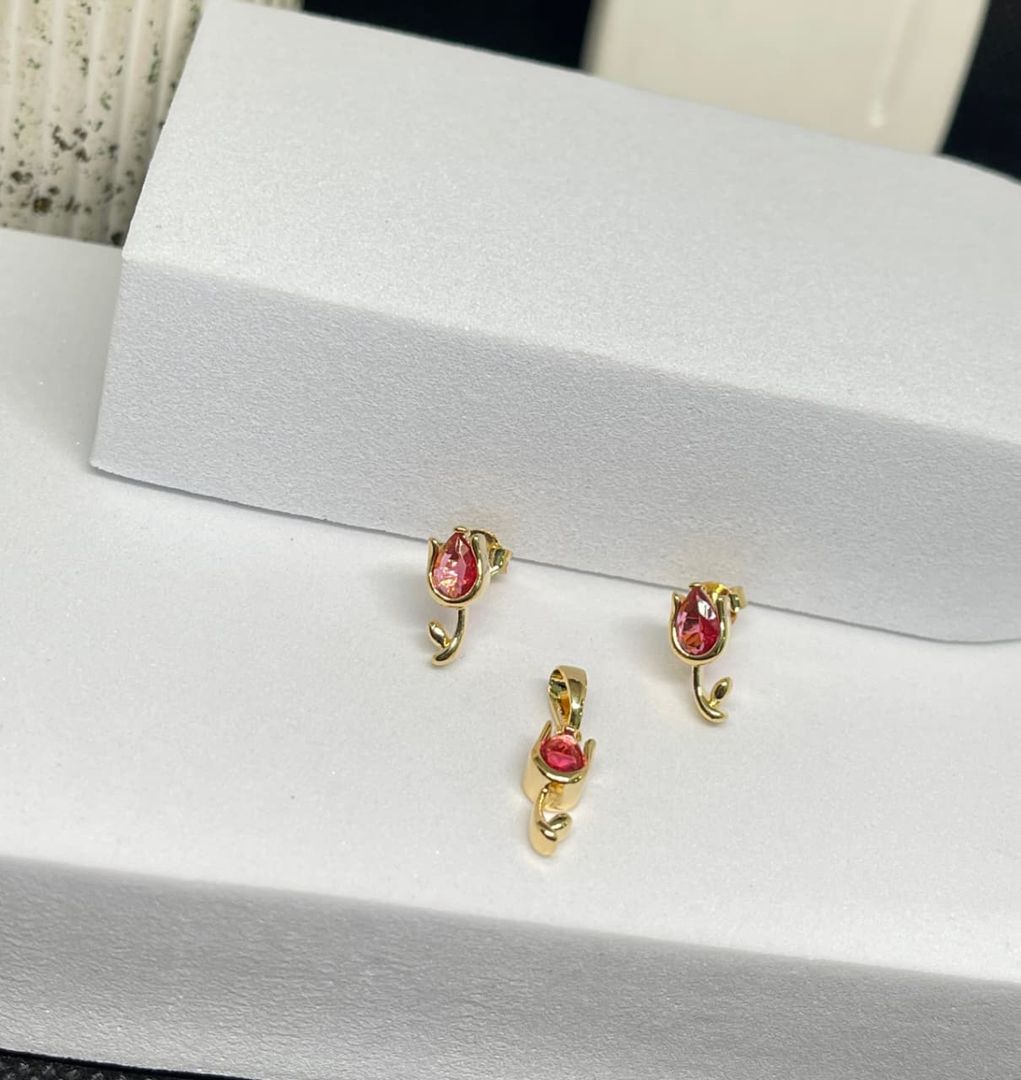 Conjunto set rosa
