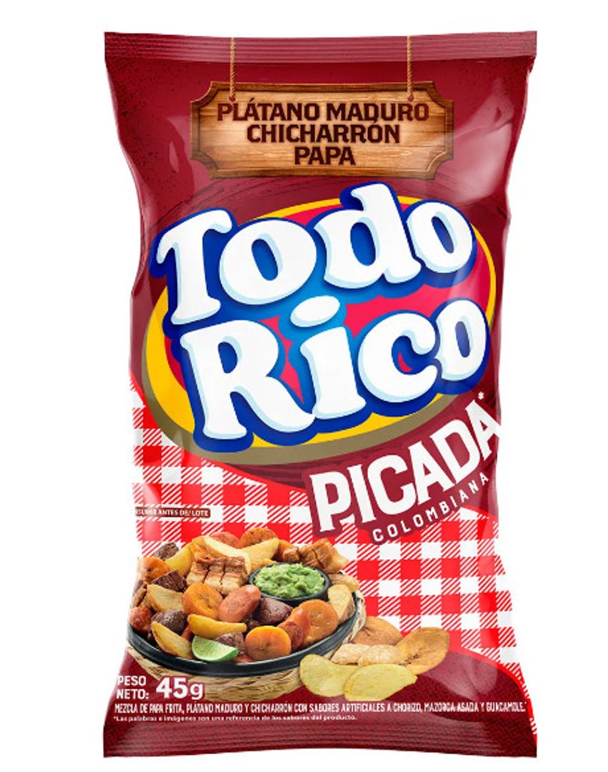 TODO RICO PICADA*45G SUPER RICAS