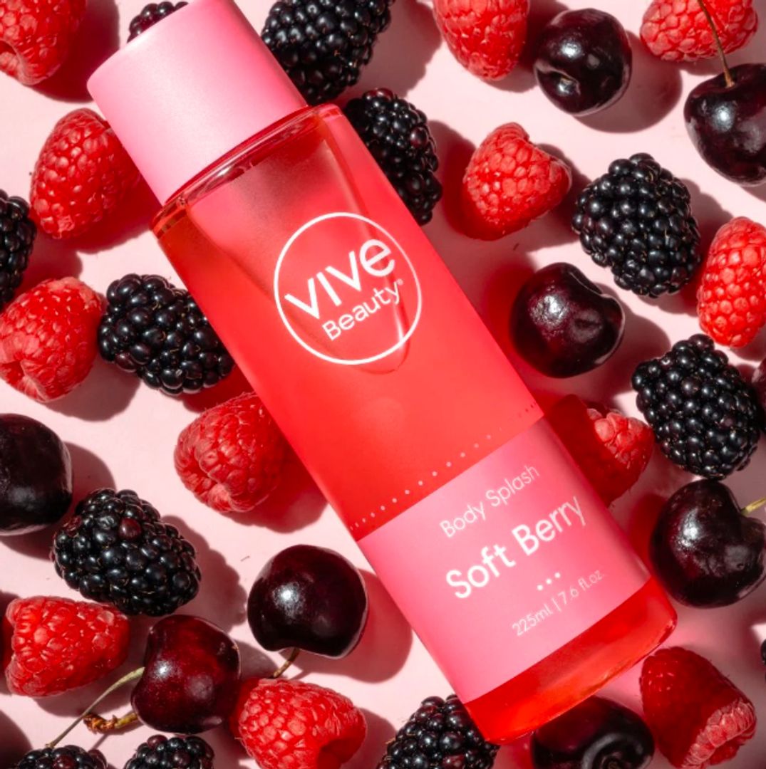 BODY SPLASH SOFT BERRY 225ml VIVE BEAUTY