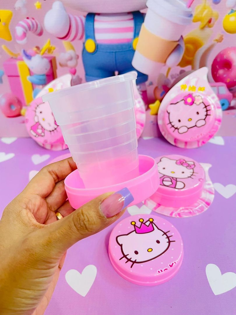VASO PLEGABLE HELLO KITTY