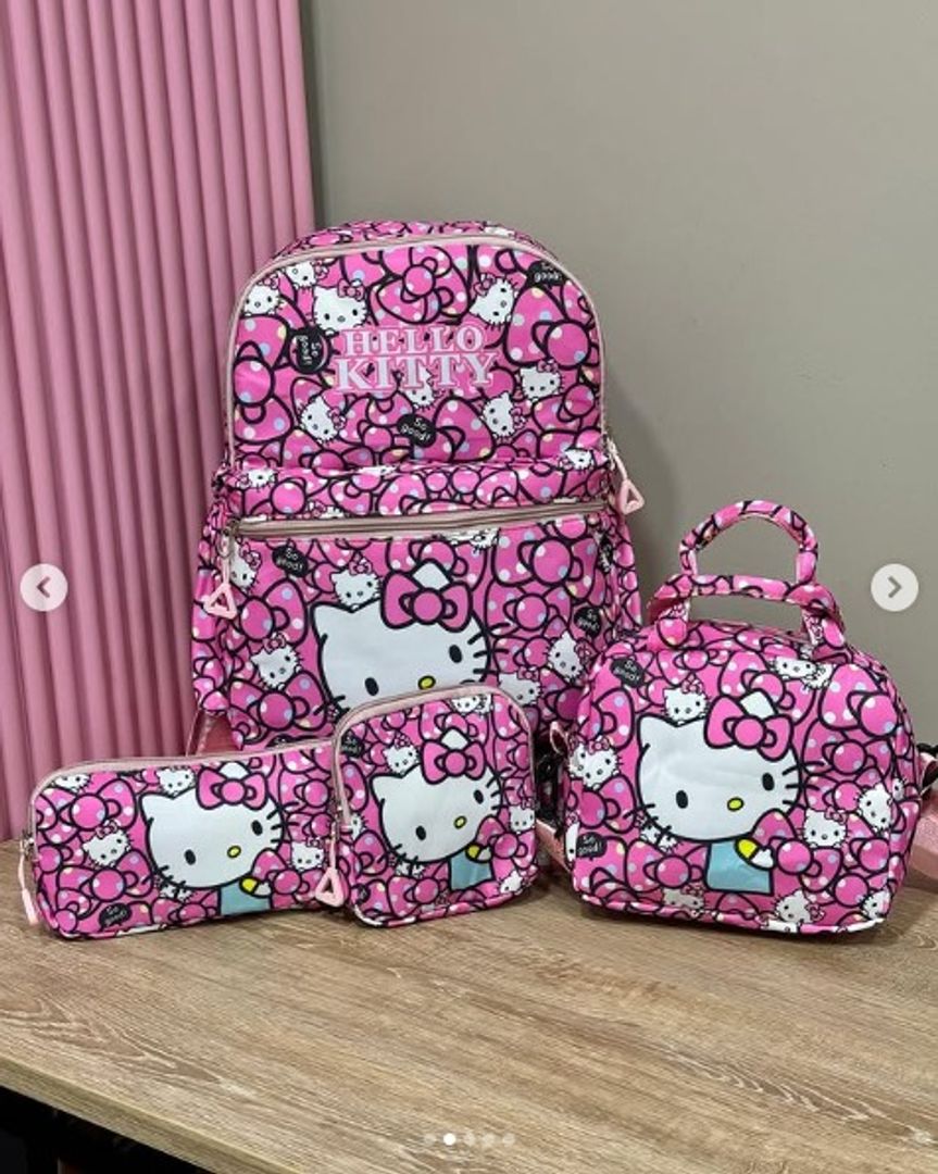 BOLSO HELLO KITTY X4