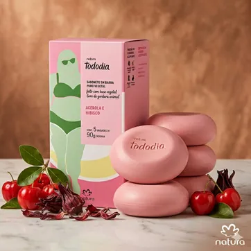 Imagen del producto Jabon en Barra *5und Acerola E Hibisco