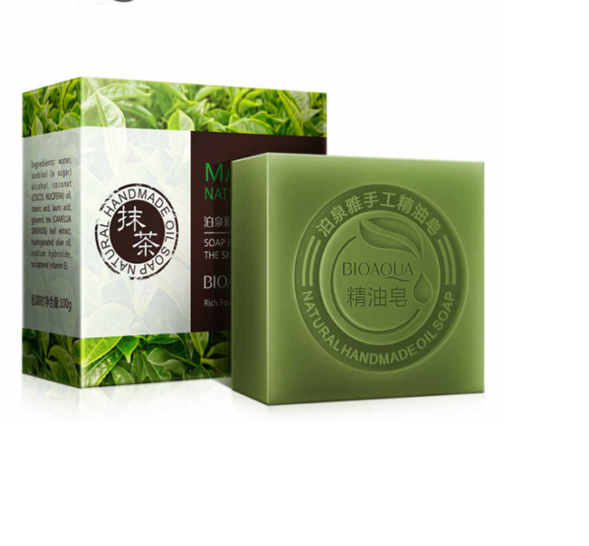 Jabón Artesanal Té verde - Bioaqua