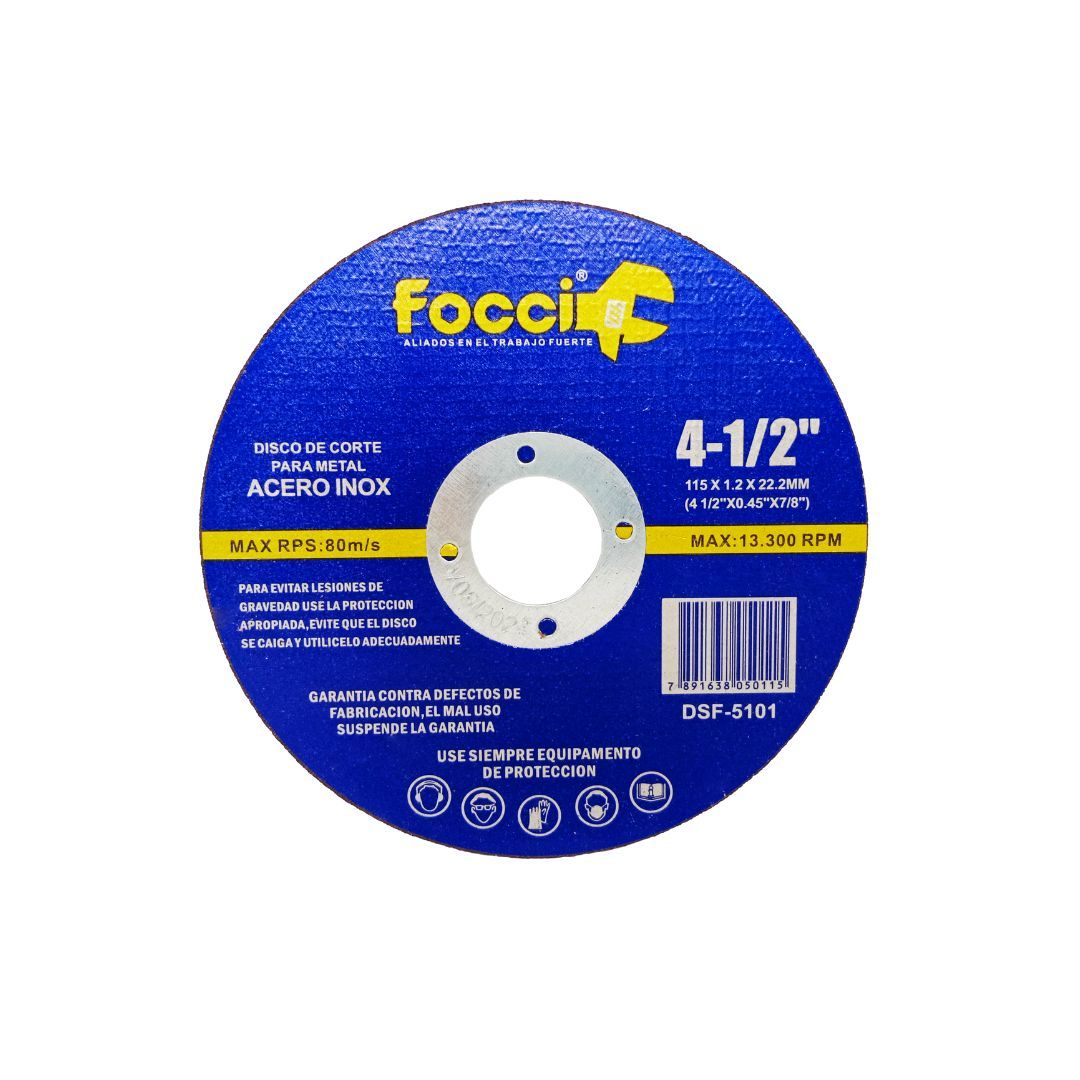 DISCO CORTE METAL 4 1/2