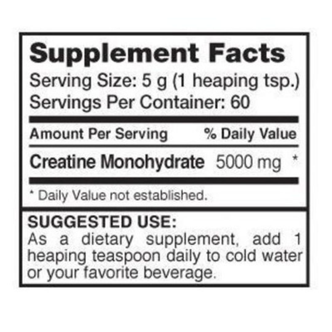 Creatina iron nutrition