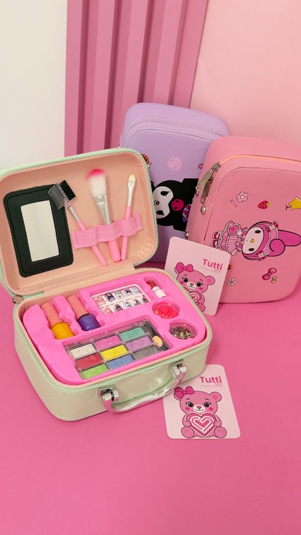 BAÚL PERSONAJES MAKEUP MAQUILLAJE INFANTIL 