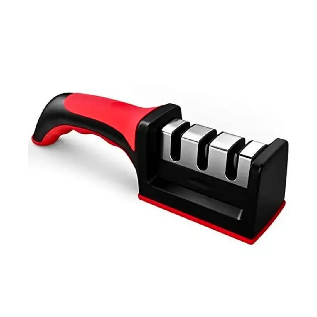 AFILADOR DE CUCHILLO MANUAL SHARPENER ACERO INOXIDABLE