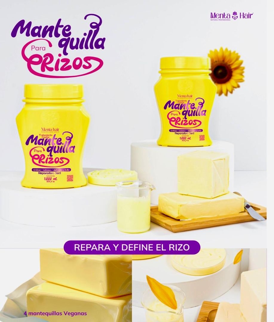 MENTA HAIR MANTEQUILLA PARA RIZOS