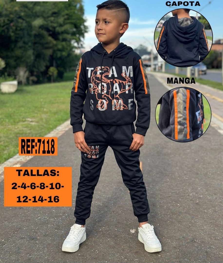 Conjunto deportivo para niño