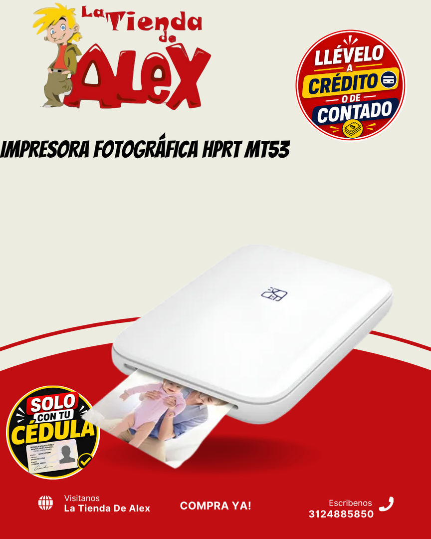 IMPRESORA FOTOGRÁFICA HPRT MT53