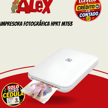 Imagen del producto IMPRESORA FOTOGRÁFICA HPRT MT53