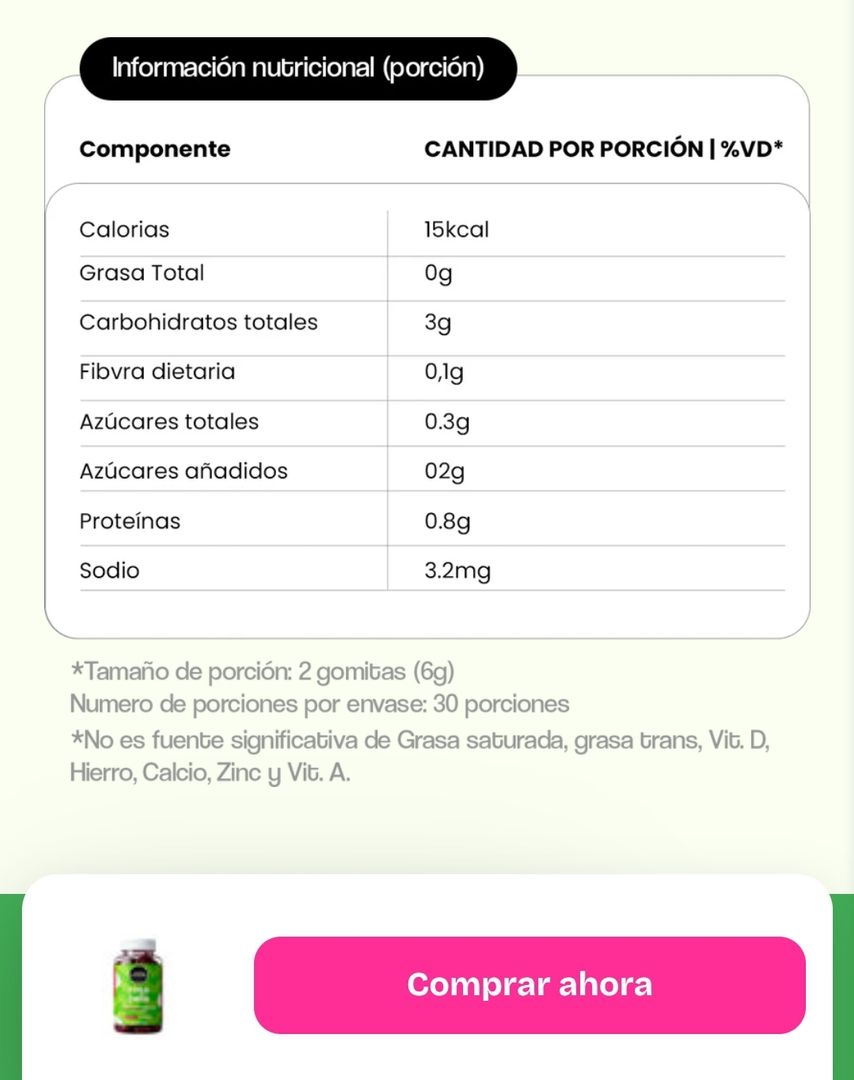 Rosa bella latina gomitas 