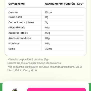 Rosa bella latina gomitas  - imagen 4