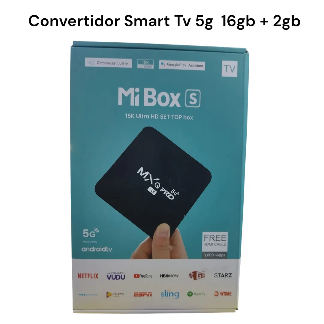 MI BOX 4K CONVERTIDOR SMART TV