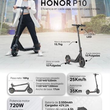 Scooter P10 - HONOR CHOICE  - imagen 7