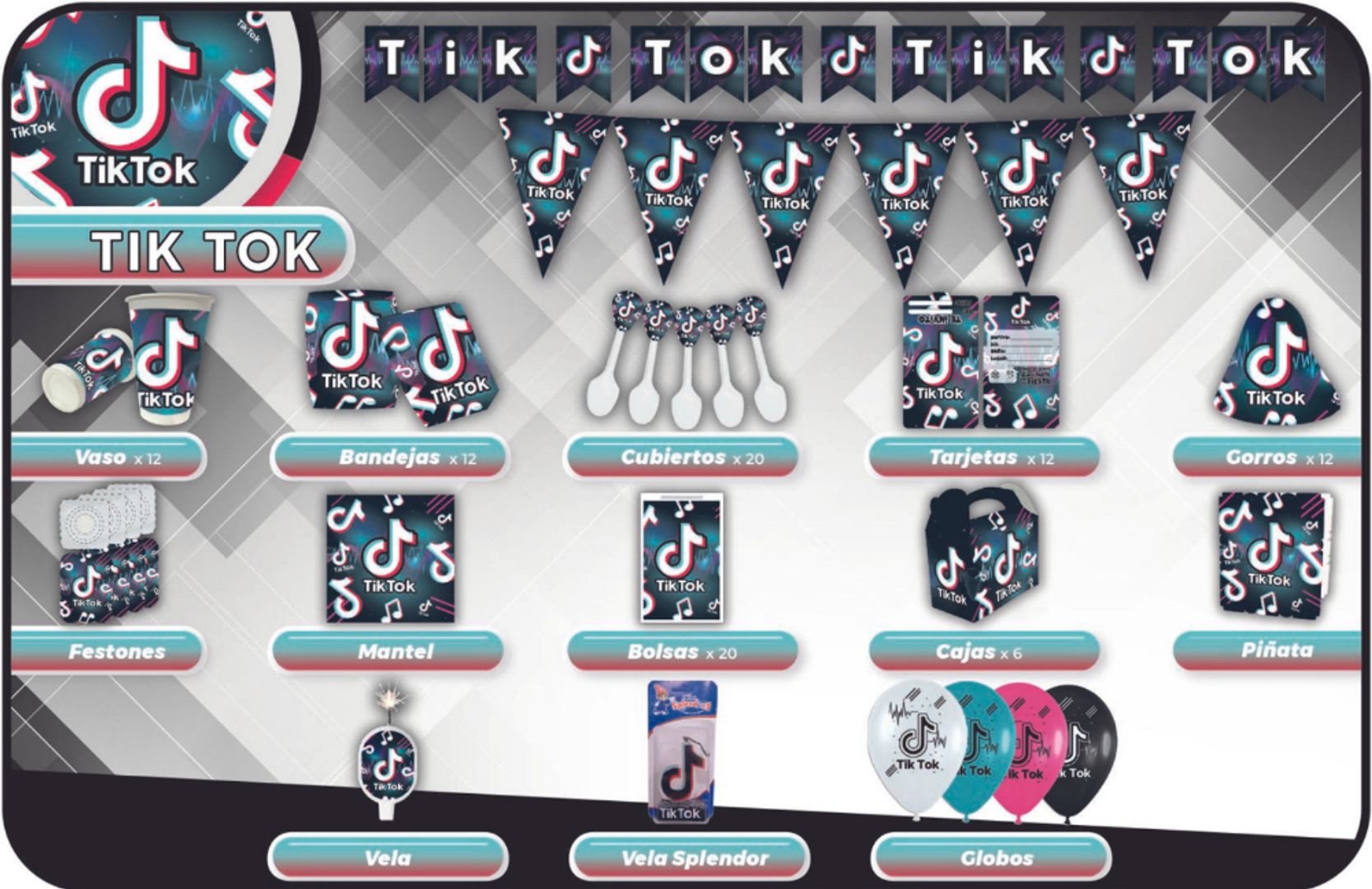 DECORACIÓN TIKTOK