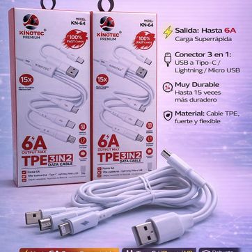 Cable Kinotec 3 in 1 KN-64 - imagen 1