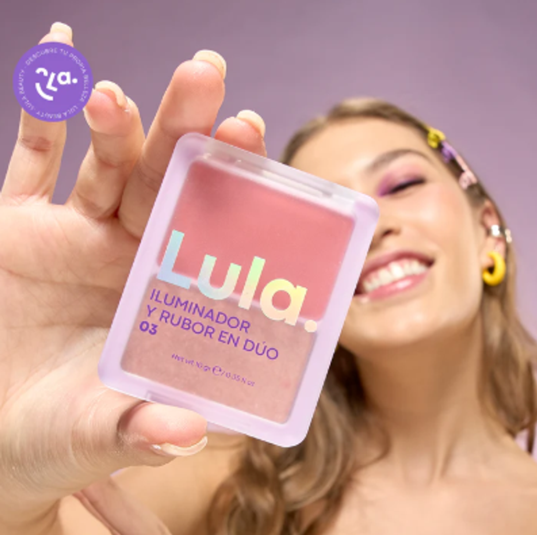 ILUMINADOR Y RUBOR DUO  LULA 