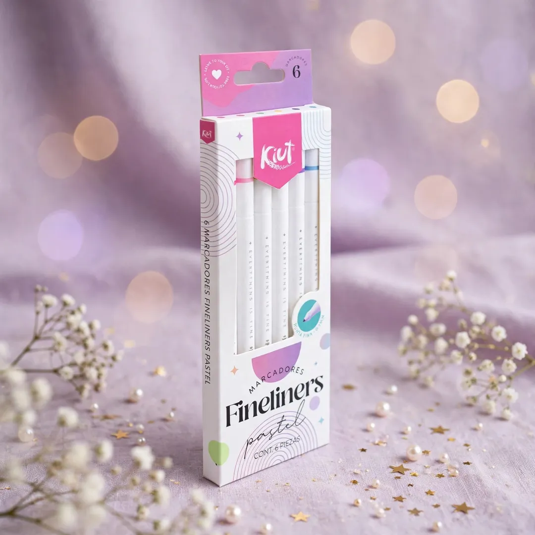 FINELINERS KIUT PASTEL X6