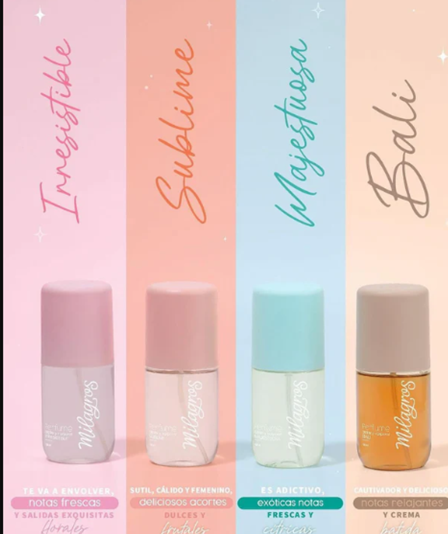 PERFUMES CAPILARES  120ML