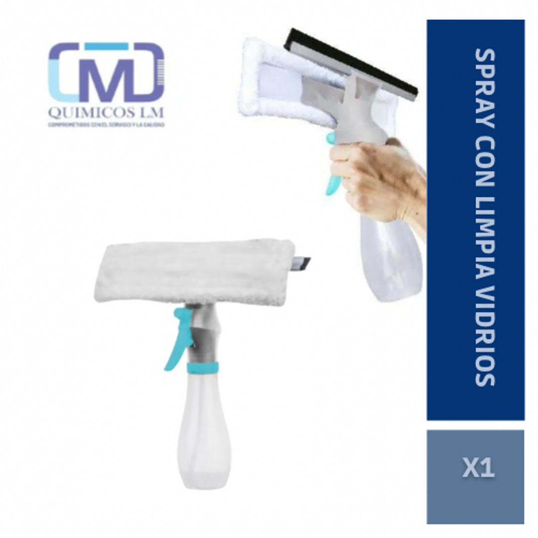 SPRAY CON LIMPIA VIDRIOS 