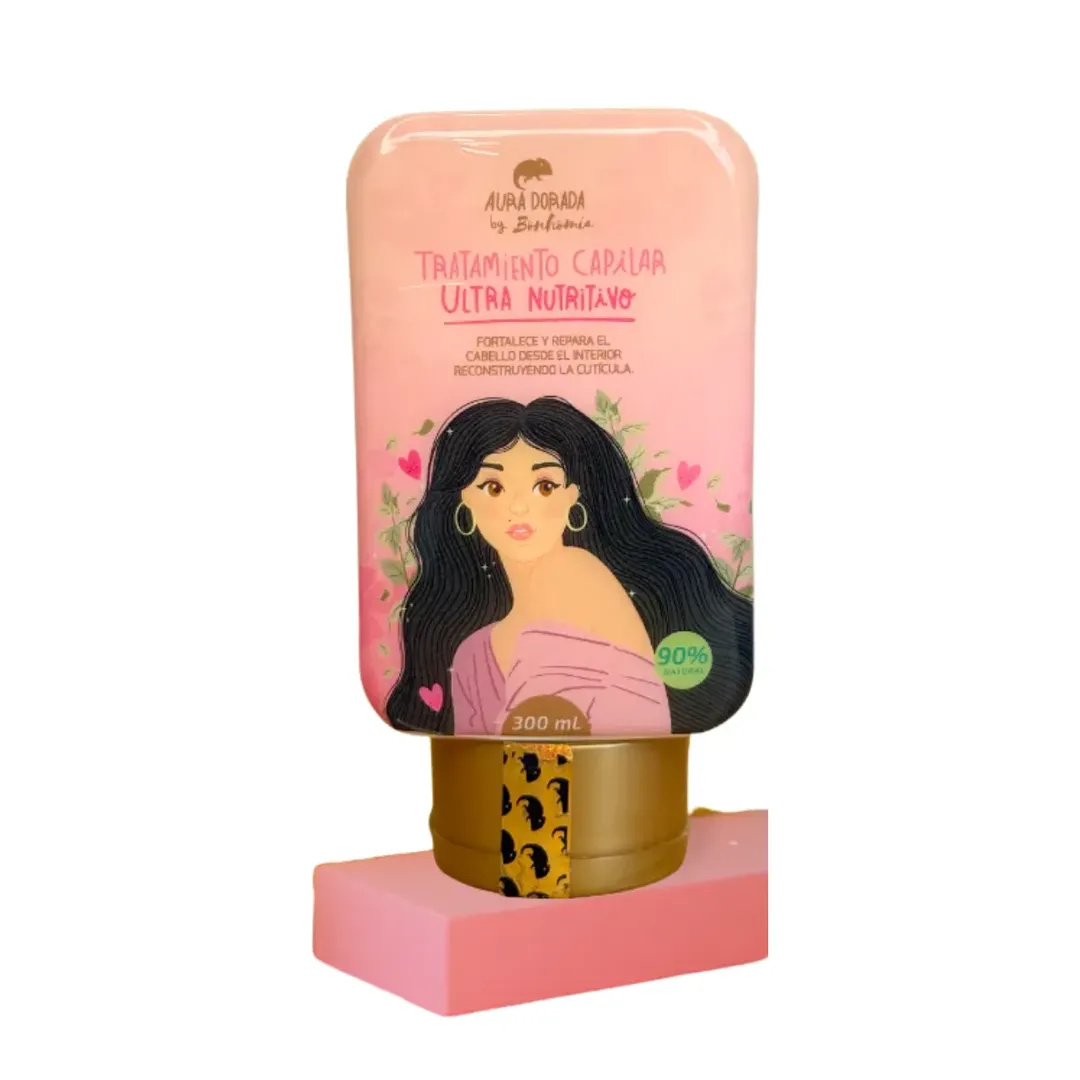 MASCARILLA AURA DORADA 300ML BONHOMIA