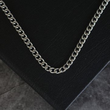 Cadena cubana silver - 6 mm - imagen 1