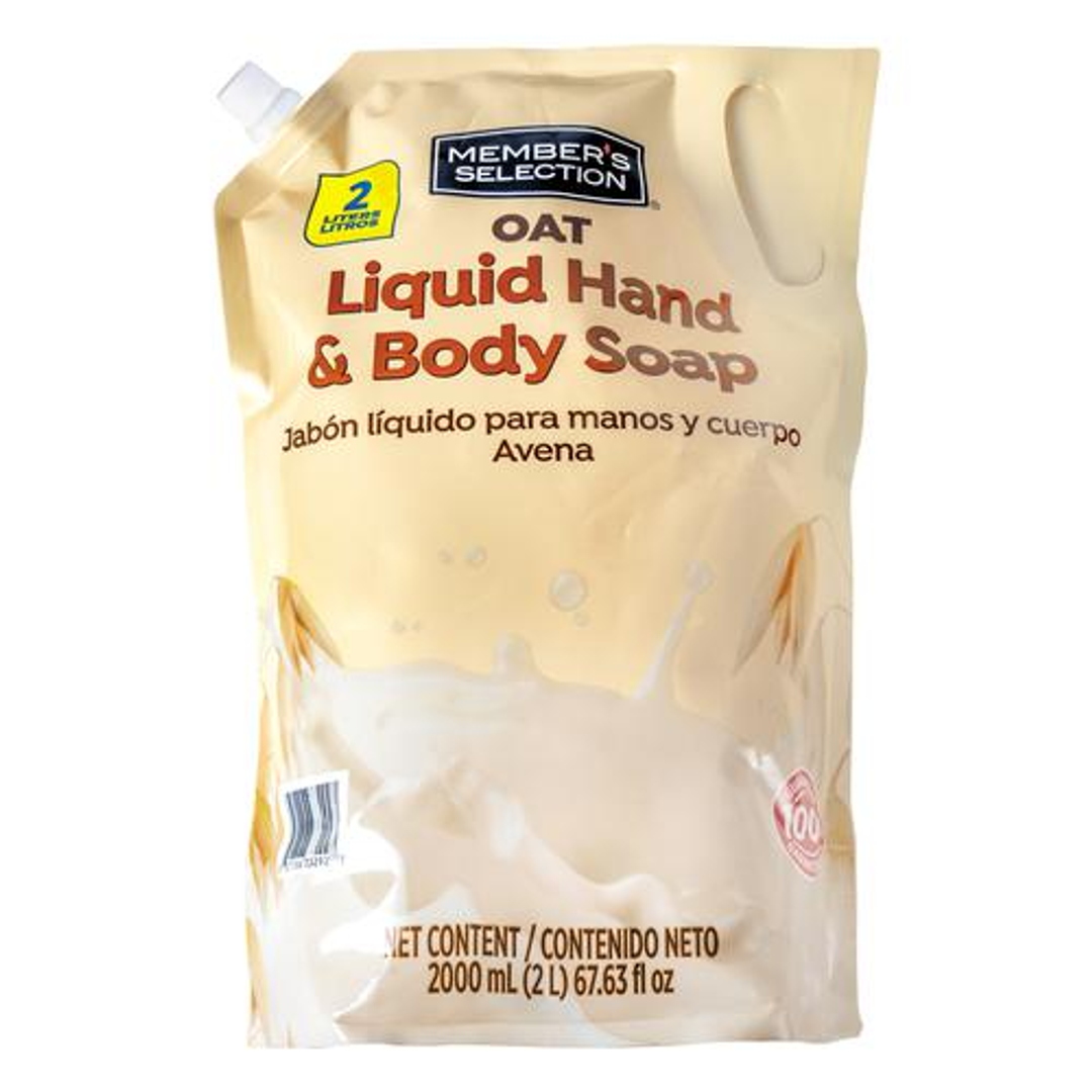 JABON LIQUIDO AVENA MEMBERS*2LTS