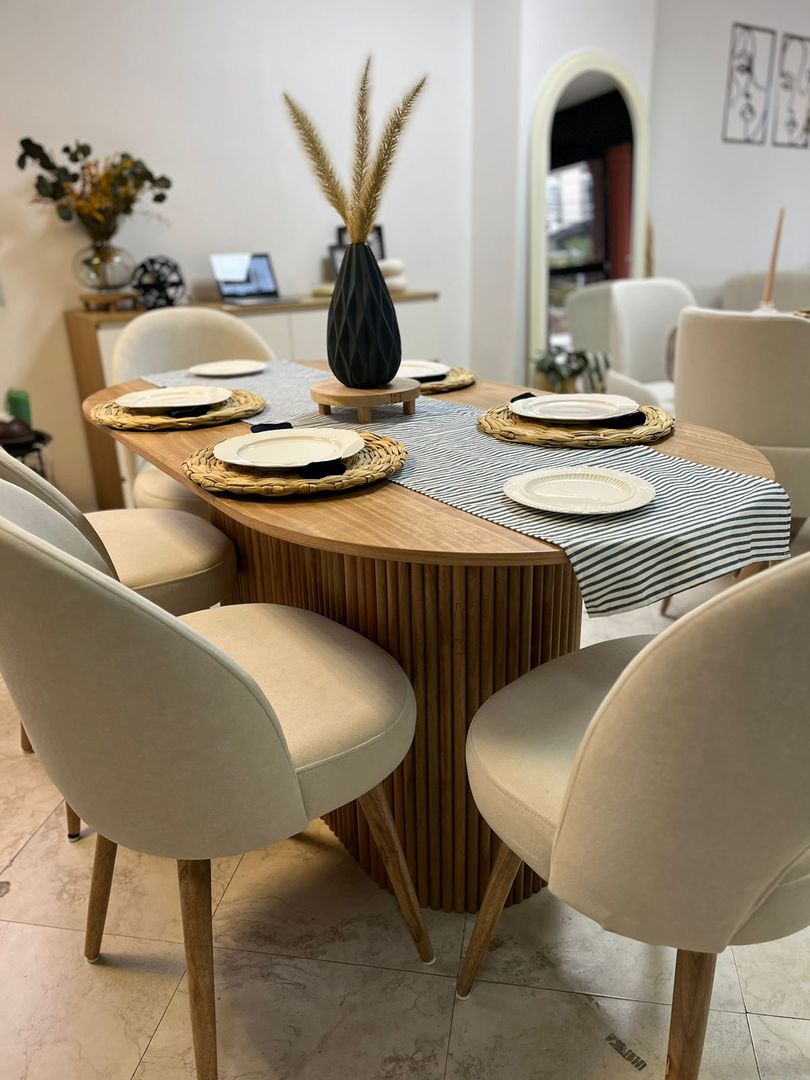 Juego de Comedor Ovalo