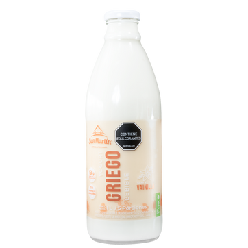Imagen del producto YOGURT GRIEGO BEBIBLE VAINILLA SAN MARTIN X 1000GR