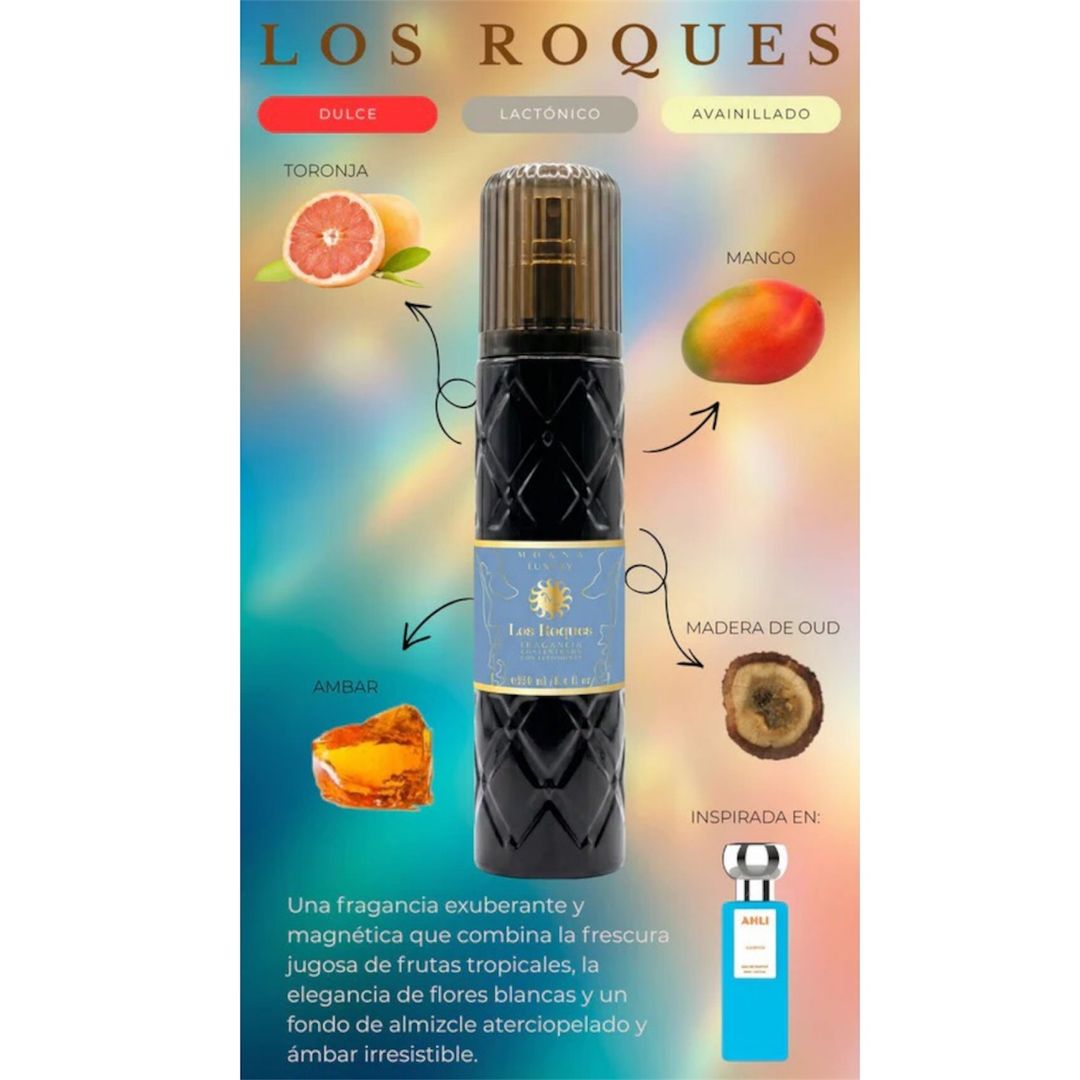 PERFUME UNISEX CON FEROMONAS MOANA LUXURY 250ml
