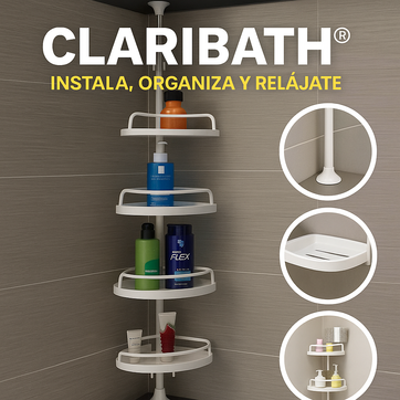 ClariBath® ESTANTE ESQUINERO PARA BAÑO - imagen 1