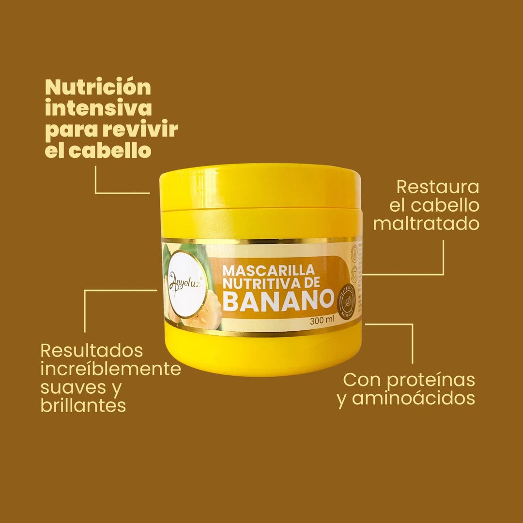 Mascarilla Nutritiva Banano Anyeluz
