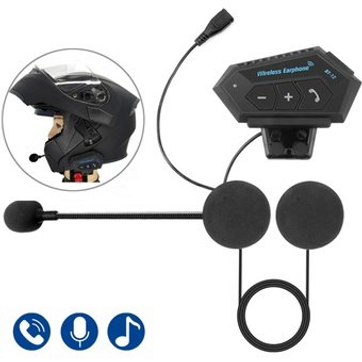 INTERCOMUNICADOR CASCO MANOS LIBRES BLUETOOTH IMPERMEABLE - imagen 1