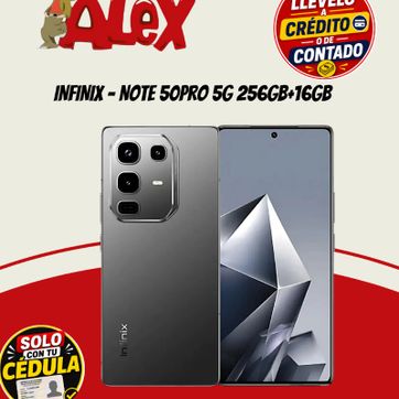Imagen del producto INFINIX - Note 50Pro 5G 256GB+8GB+(8)