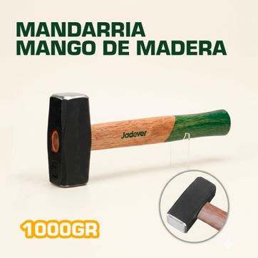 Imagen del producto MANDARRIA MANGO DE MADERA 1000GR