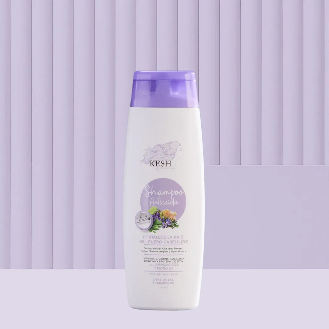 SHAMPOO CRECIMIENTO Y ANTICAIDA 400GR KESH