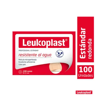 Imagen del producto CURITAS REDONDAS LEUKOPLAST DIS X 100 UND