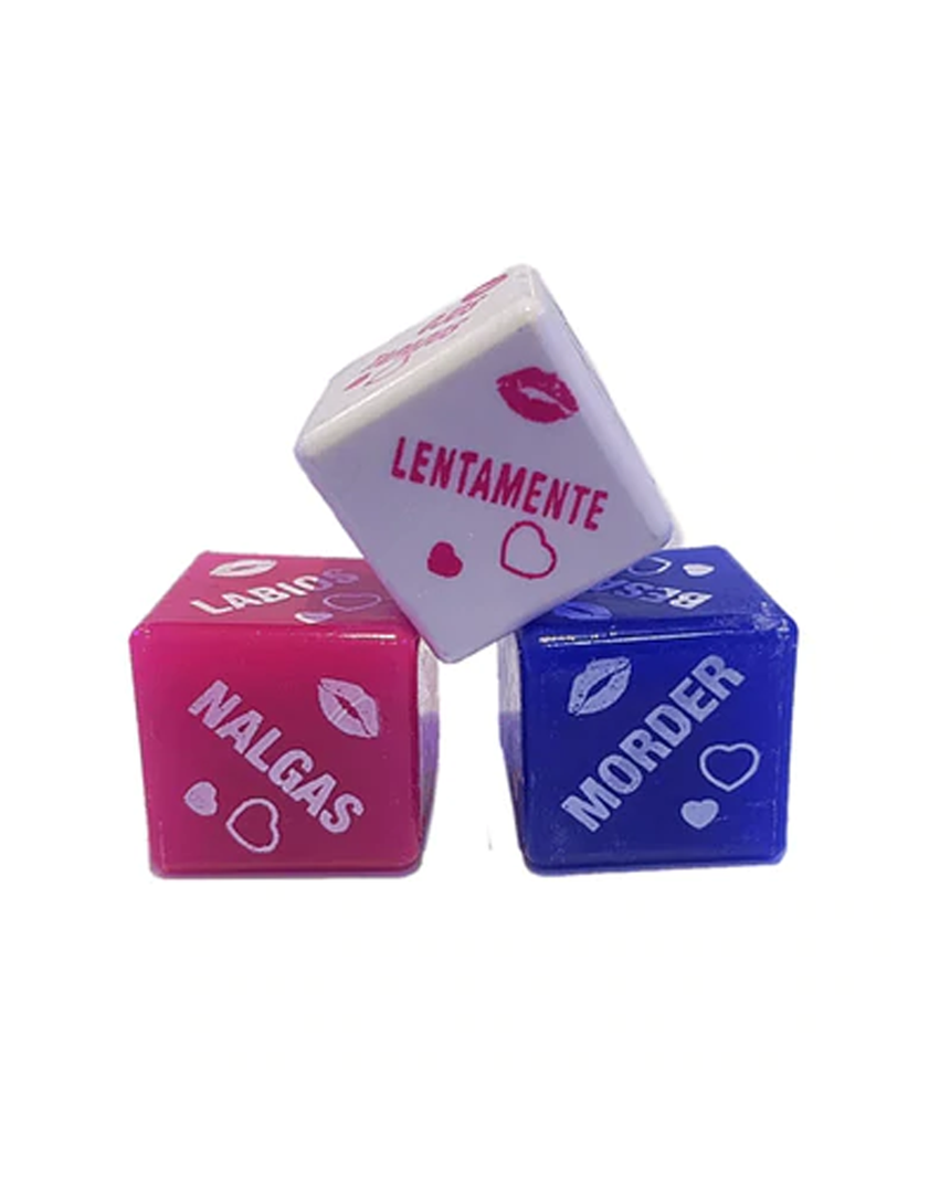 DADOS EROTICOS X 3 UNIDADES