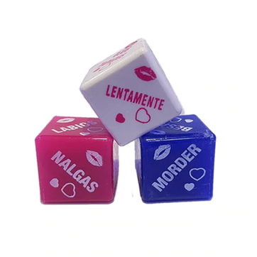 DADOS EROTICOS X 3 UNIDADES - imagen 1