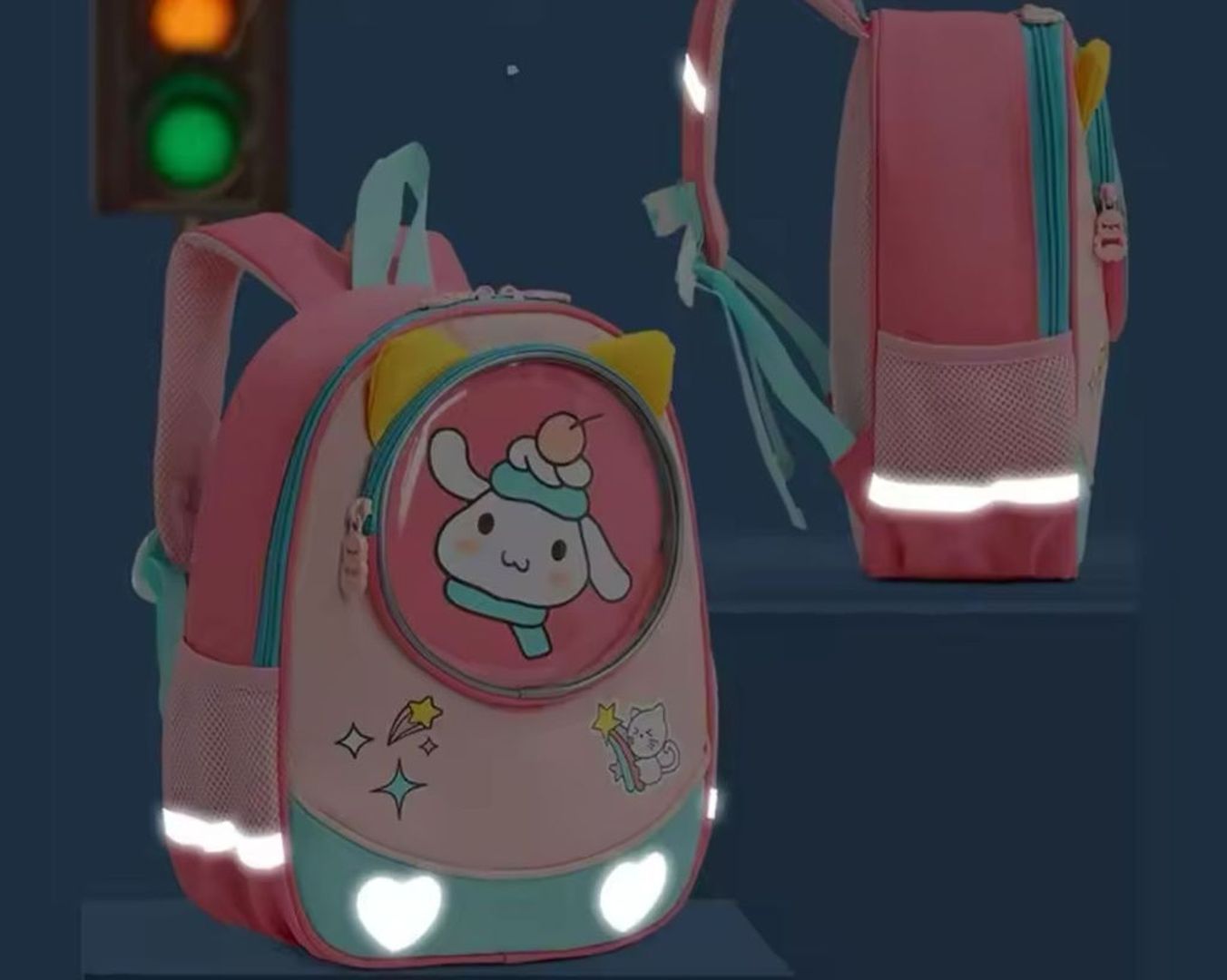 Morral kids detalles reflectivos