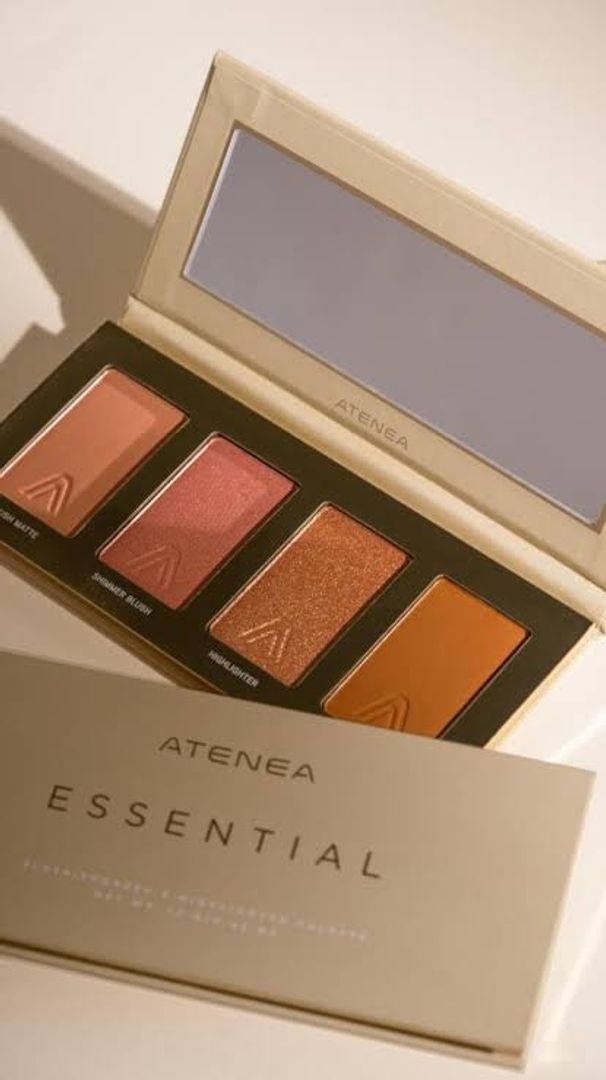 PALETA DE RUBORES/BRONZER/ILUMINADORES ESSENTIAL ATENEA