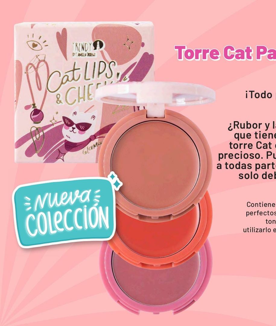 Torre Cat Para Labios Y Mejillas Ref KCL1674