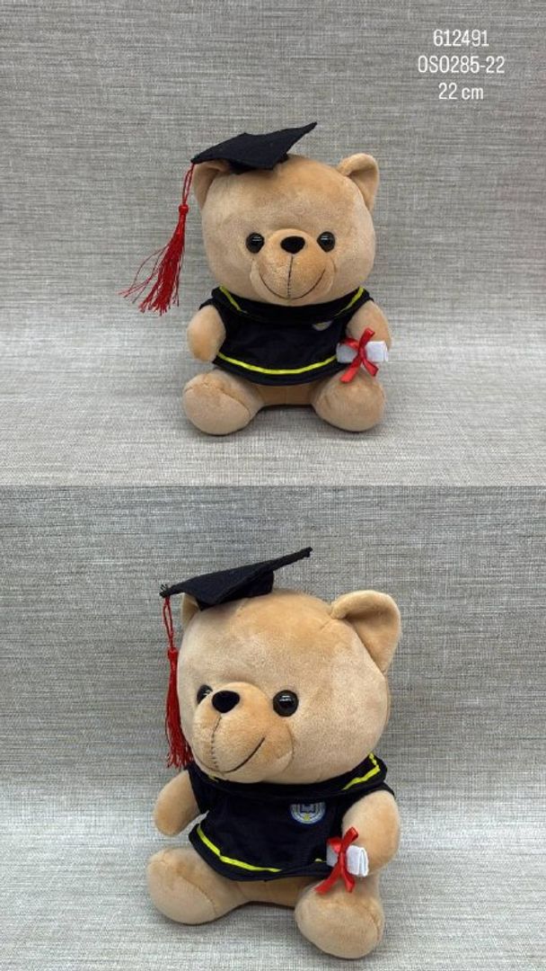 OSO DE GRADUACIÓN 22 CM