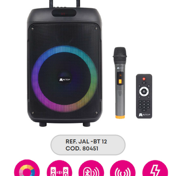 Imagen del producto CABINA DE SONIDO BT 12''